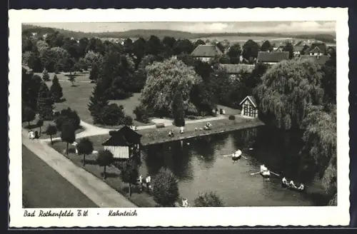 AK Bad Rothenfelde / Teutoburger Wald, Kahnteich