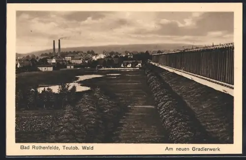 AK Bad Rothenfelde /Teutob. Wald, Am neuen Gradierwerk