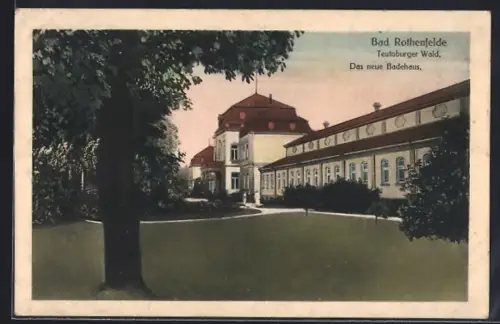 AK Bad Rothenfelde /Teutoburger Wald, Das neue Badehaus