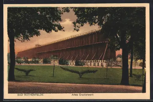 AK Bad Rothenfelde, Altes Gradierwerk