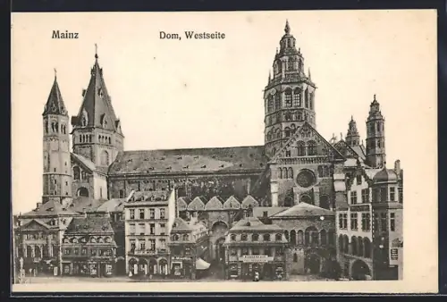 AK Mainz, Dom Westseite
