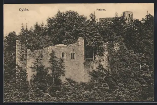 AK Oybin, Ruinen