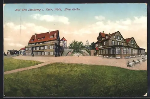 AK Inselsberg /Thür. Wald, Hotel Gotha