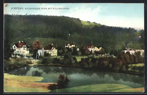 AK Ilmenau, Ritzebühler Teich, Villenviertel