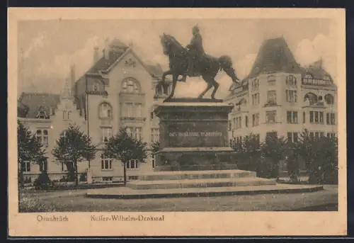 AK Osnabrück, Kaiser-Wilhelm-Denkmal