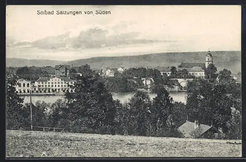 AK Bad Salzungen, Ansicht von Süden