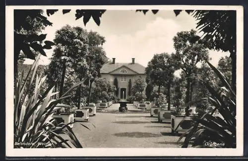 AK Weimar / Thüringen, Belvedere, Orangerie