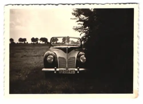 3 Fotografien Ford Taunis Buckel Cabrio, Kennzeichen: KB 064-457