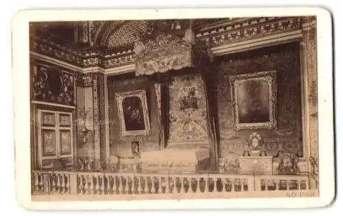 5 Fotografien Neurdein Freres, Paris, Ansicht Versailles, Schloss, Chateau, petit Trianon, Bassin de Neptun