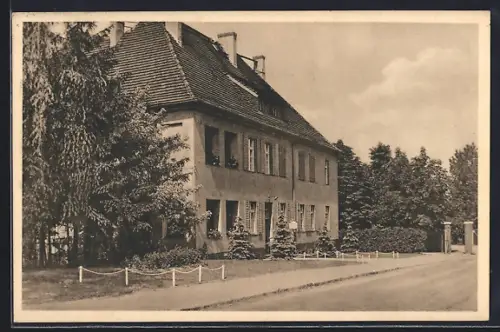 AK Zossen, Truppenübungsplatz, Strassenpartie
