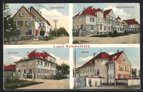 AK Hammelburg, Lager, Kommandantur, Garnisonverwaltung, Lazarett