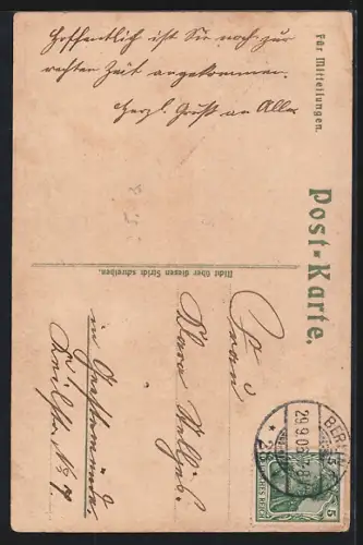 Lithographie Berlin-Tiergarten, Siegessäule