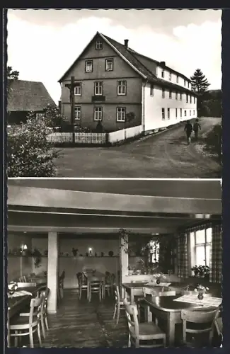 AK Oberbernhards, D. J. H. Rhön an der Milseburg