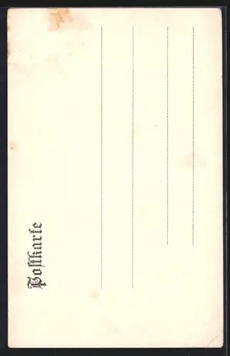 AK Berlin, Restaurant Charlottenhof, Inh. Carl Peters, Garten mit Büste, Grosser Tiergarten