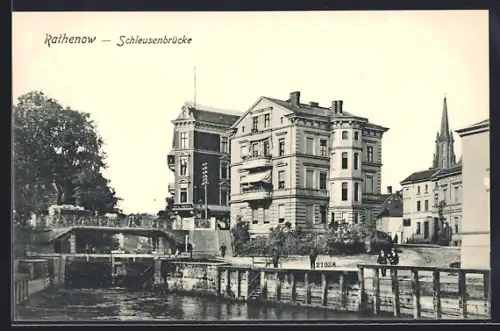 AK Rathenow, Schleusenbrücke