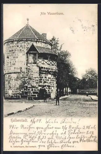 AK Halberstadt, Alte Wasserturm