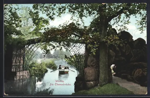 AK Wörlitz, Die Themse Brücke