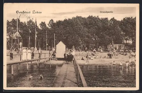 AK Laboe, Strandpartie