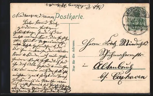 AK Neustadt i. Südharz, Ruine Hohnstein