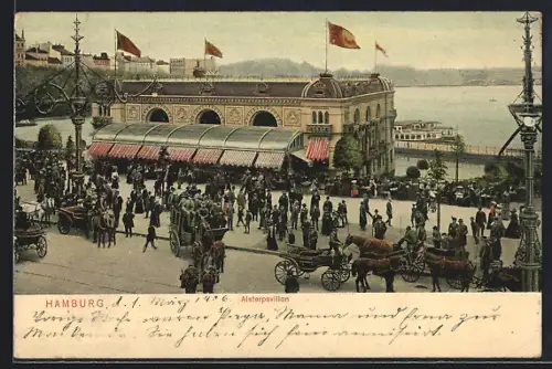 AK Hamburg-Neustadt, Alsterpavillon