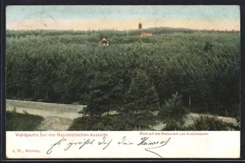 AK Harburg, Restaurant und Aussichtsturm