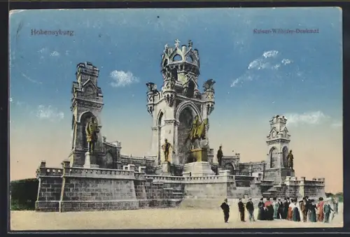 AK Hohensyburg, Kaiser-Wilhelm-Denkmal