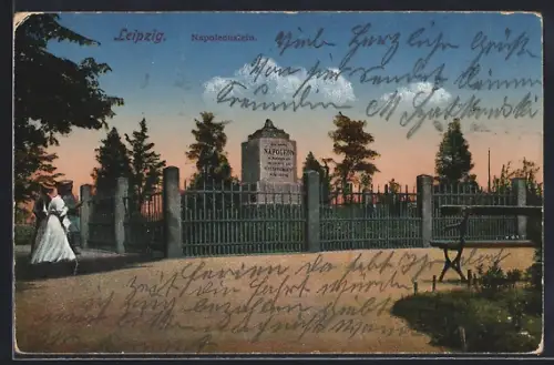AK Leipzig, Napoleonstein