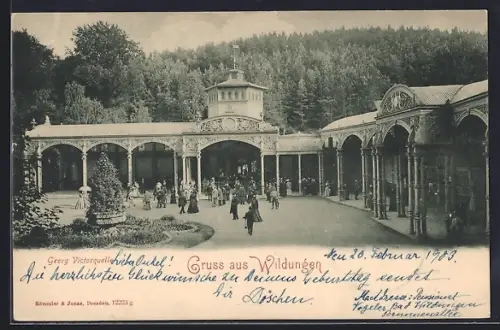 AK Wildungen, Georg-Victor-Quelle, Wandelhalle