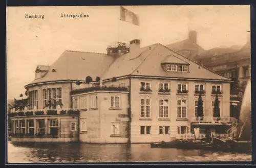 AK Hamburg-Neustadt, Alsterpavillon