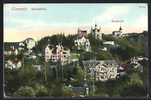 AK Eisenach, Marienhöhe, Berghotel