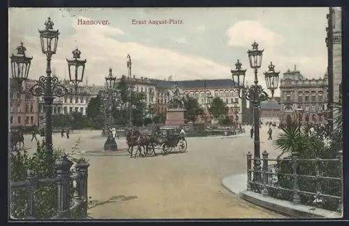 AK Hannover, Ernst August-Platz
