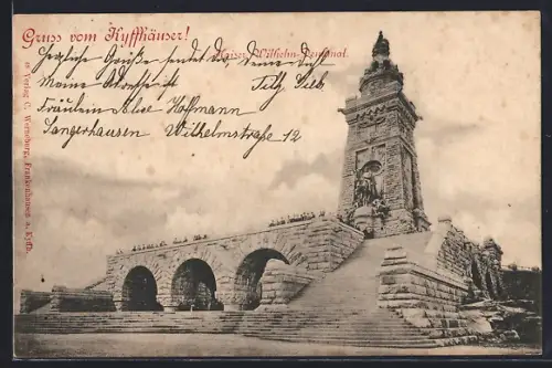 AK Kyffhäuser, Kaiser-Wilhelm-Denkmal