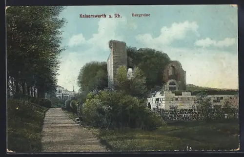 AK Kaiserswerth a. Rh., Burgruine