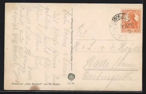 AK Kaiserswerth a. Rh., Burgruine