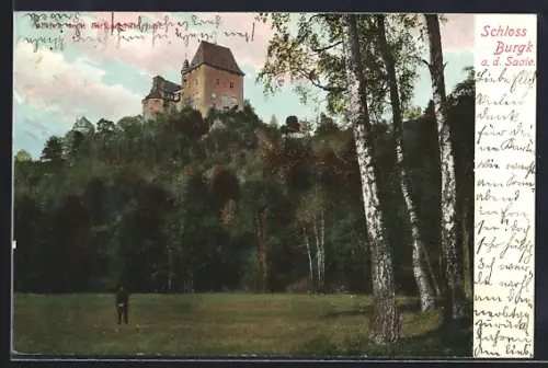 AK Burgk a. d. Saale, Schloss Burgk
