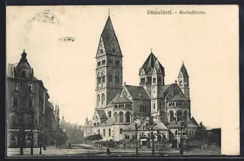 AK Düsseldorf, Rochuskirche