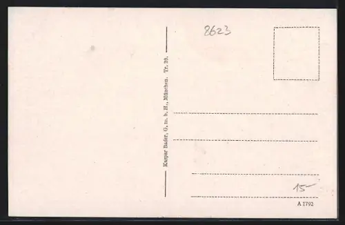AK Lichtenfels /Main, Panoramaansicht der Stadt