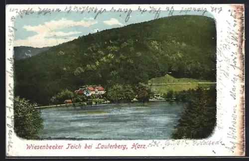 AK Lauterberg /Harz, Wiesenbeeker Teich