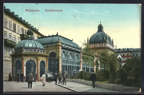 AK Wiesbaden, Kochbrunnen