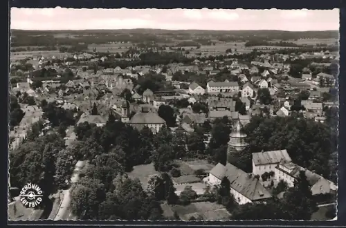 AK Diepholz, Stadtansicht mit Kirche
