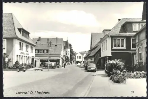 AK Lohne i. O., Marktstrasse
