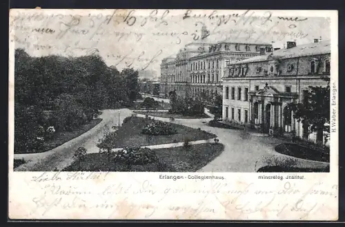 AK Erlangen, Collegienhaus, mineralog. Institut