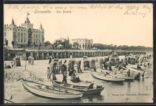 AK Zinnowitz, Der Strand