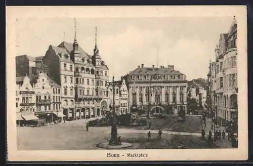 AK Bonn, Marktplatz
