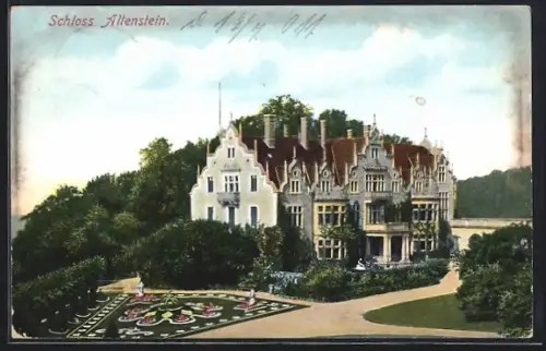 AK Bad Liebenstein, Schloss Altenstein, Parkanlage