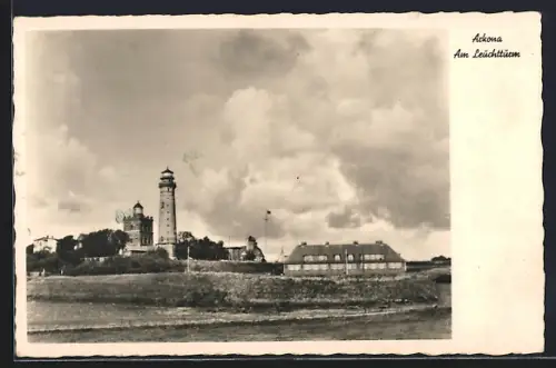 AK Arkona /Rügen, Am Leuchtturm