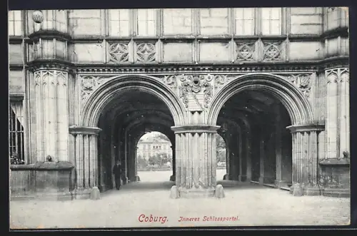 AK Coburg, Inneres Schlossportal