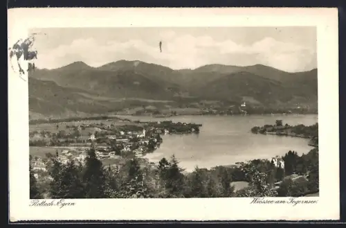 AK Wiessee am Tegernsee, Blick auf See und Umgebung