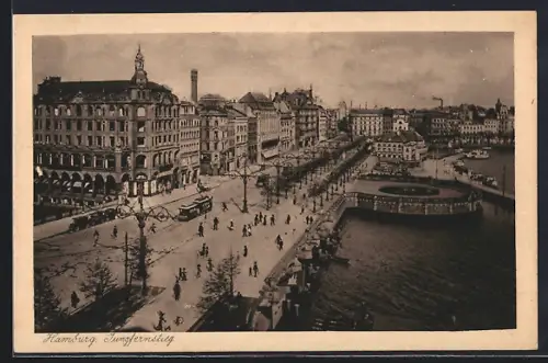 AK Hamburg-Neustadt, Jungfernstieg