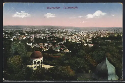 AK Wiesbaden, Totalansicht